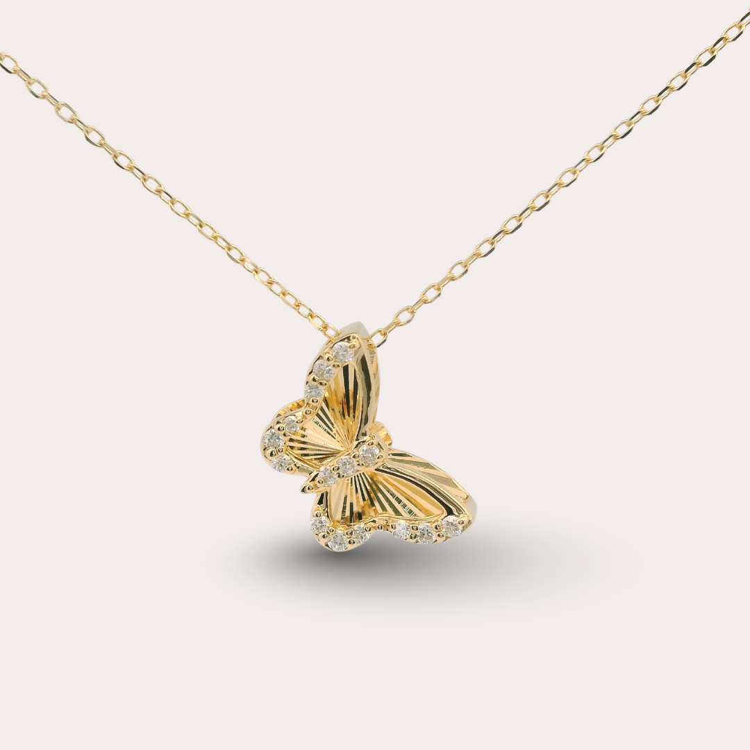 Flutter Wing Dancing Necklace