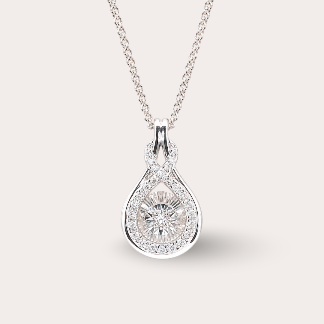 Luminous Teardrop Dancing Necklace