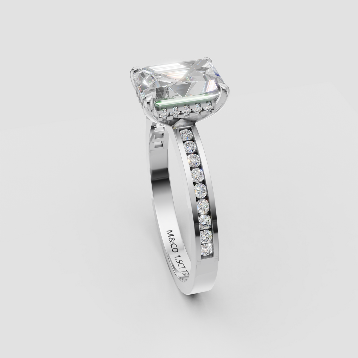 The Pristine Luminary Ring