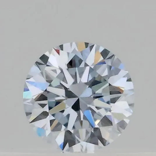 0.18ct Round Lab Grown Diamond (Colour J, Clarity VVS2, Cut VG, IGI Certified)