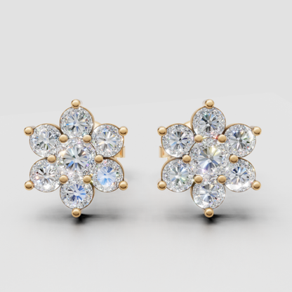 Anting Tusuk Mirror Heart Dancing (Salinan)