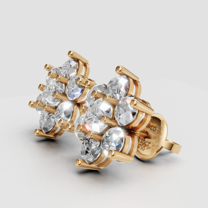 Bloom Solitaire Earrings 0.5 CT