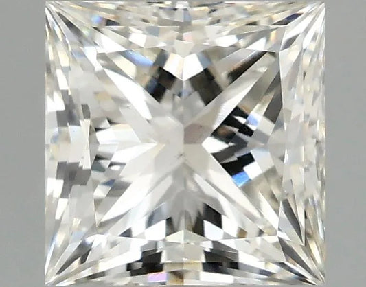 2.00ct Princess Lab Grown Diamond (Colour H, Clarity VS2, IGI Certified)