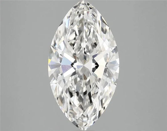 2.37ct Marquise Lab Grown Diamond (Colour E, Clarity VVS2, IGI Certified)