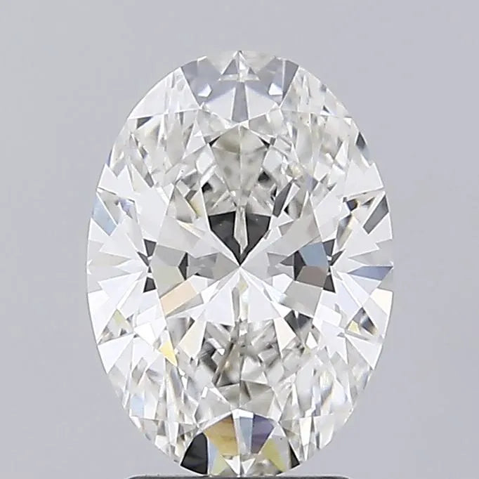 2.51ct Oval Lab Grown Diamond (Colour G, Clarity VS1, IGI Certified)