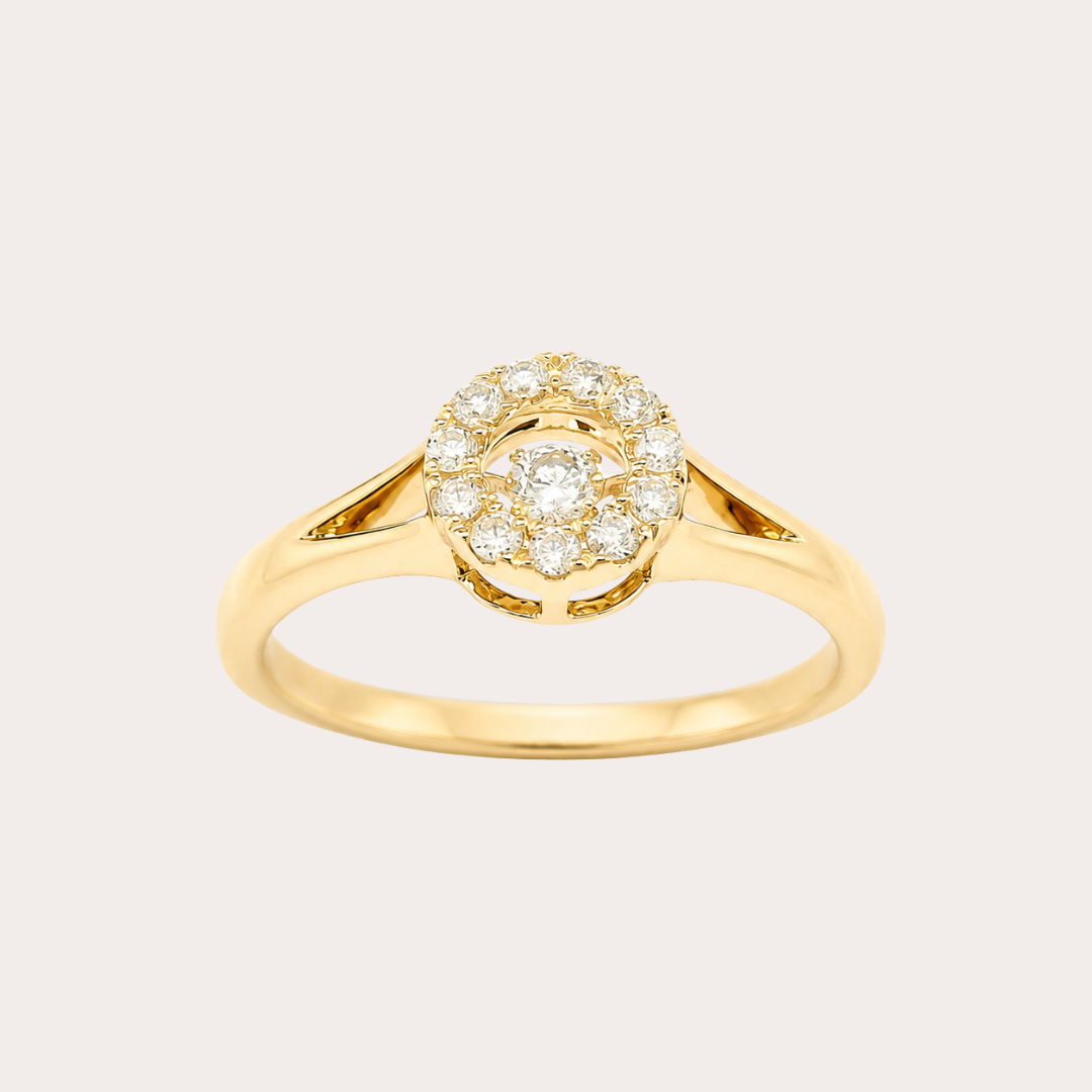 Orbit Halo Dancing Ring
