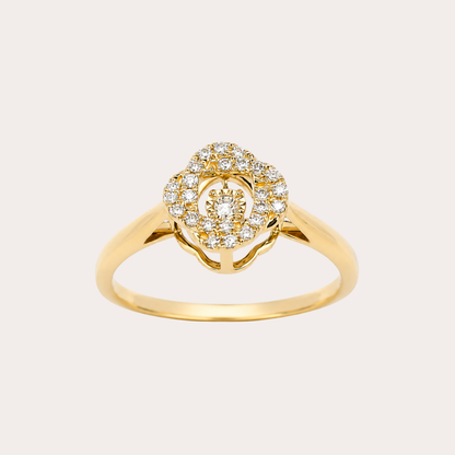 Aurora Cushion Dancing Ring
