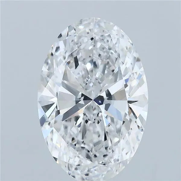 3.00ct Oval Lab Grown Diamond (Colour D, Clarity VVS2, IGI Certified)