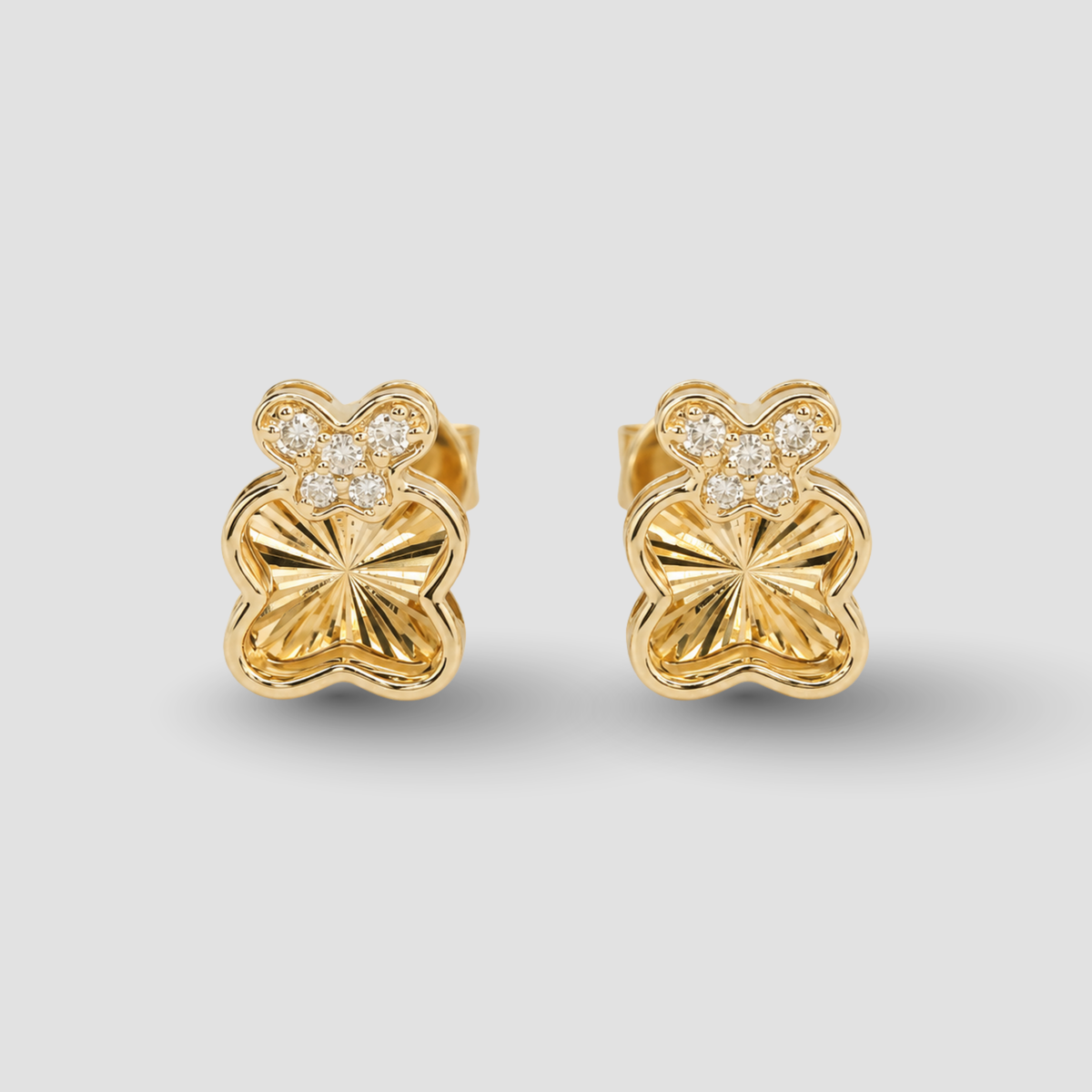Anting Tusuk Goyang Pesona Kelopak