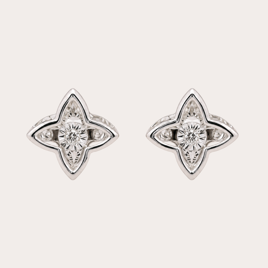 Anting Tusuk Starlit Cross Dancing