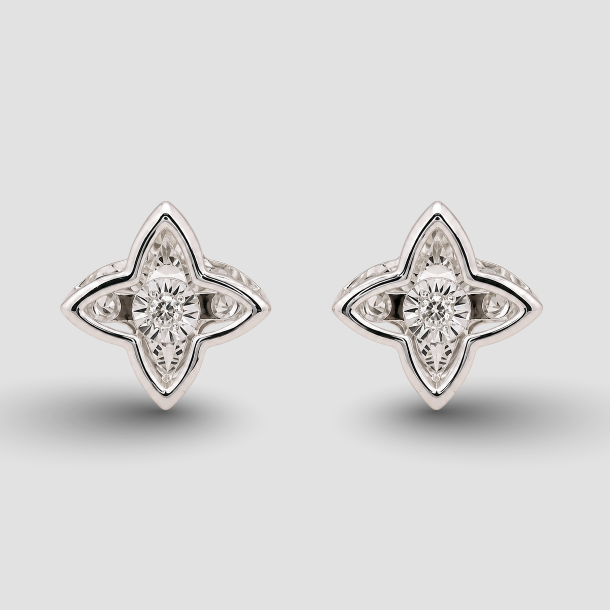 Anting Tusuk Starlit Cross Dancing