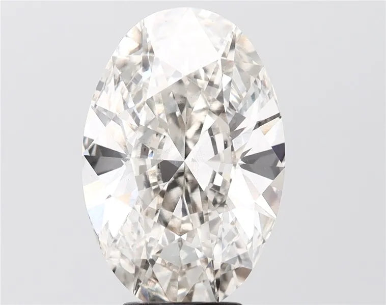 5.00ct Oval Lab Grown Diamond (Colour H, Clarity VS2, IGI Certified)
