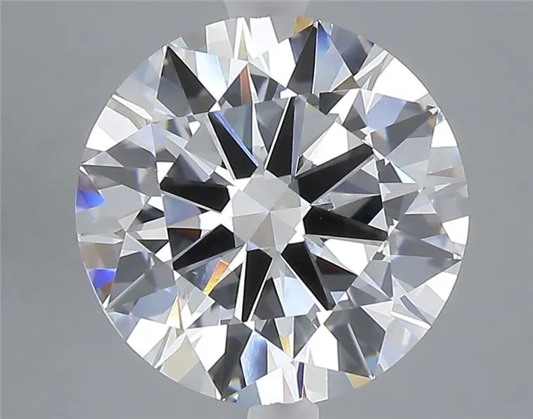 5.00ct Round Lab Grown Diamond (Colour E, Clarity VVS2, Cut EX, IGI Certified)