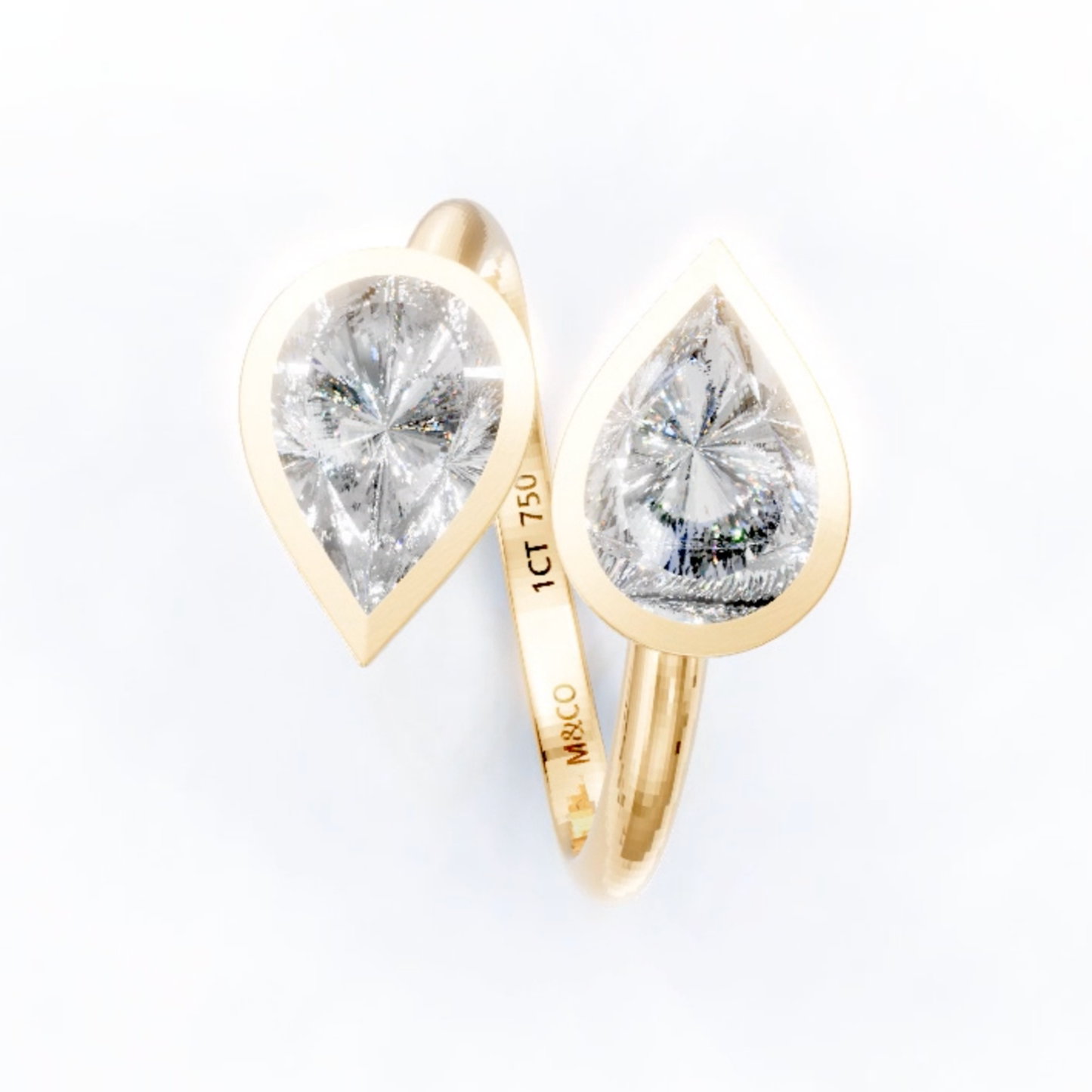 Anting Tusuk Mirror Heart Dancing (Salinan)