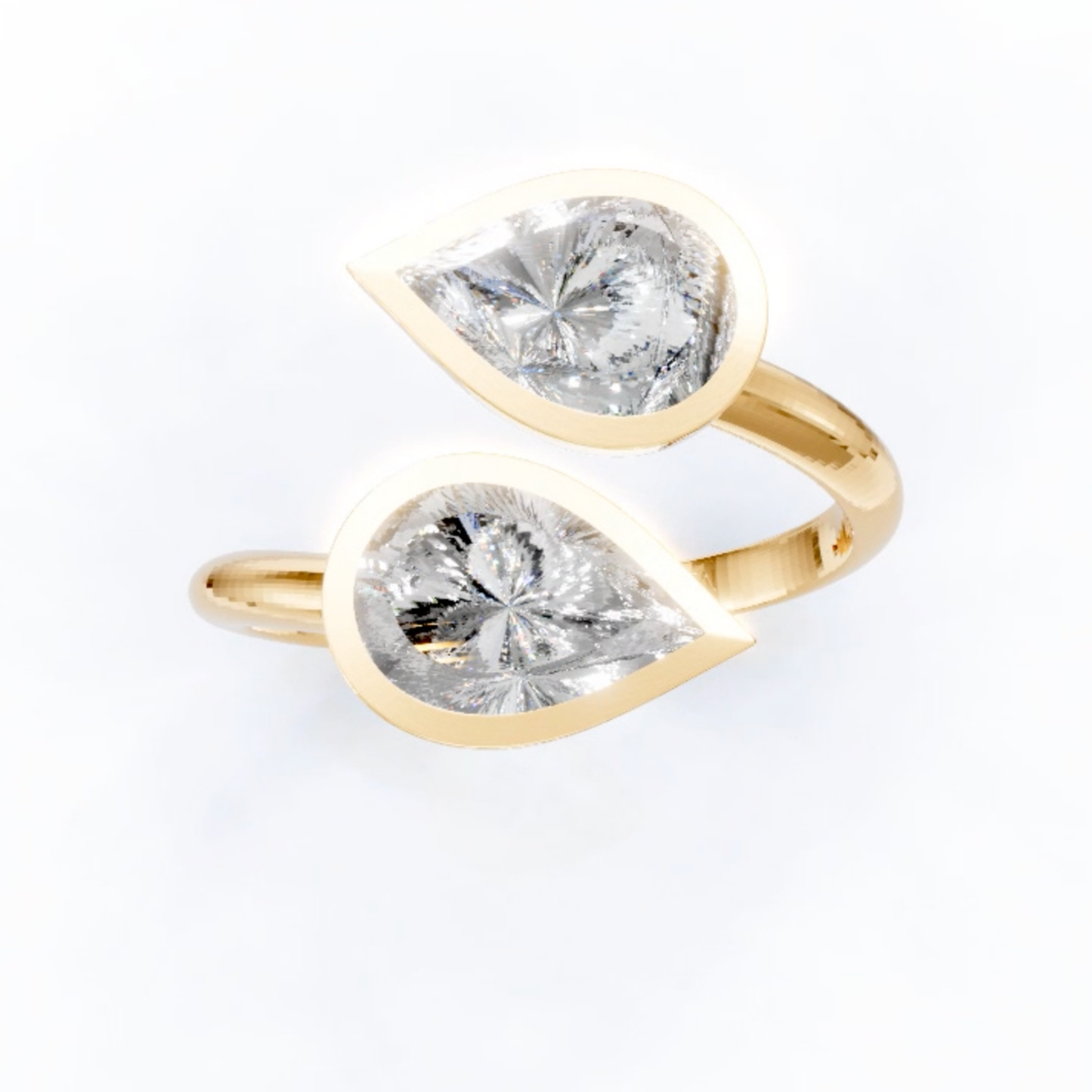 Anting Tusuk Mirror Heart Dancing (Salinan)