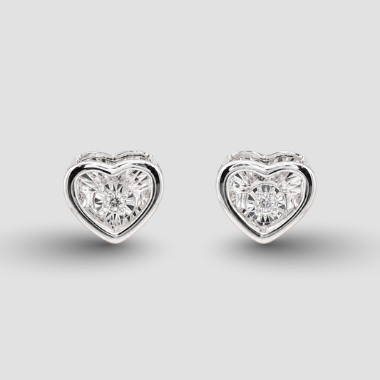 The Radiant Heart Mirage Earrings