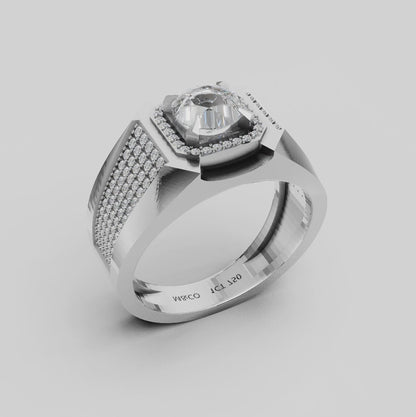 The Vanguard Solitaire Ring