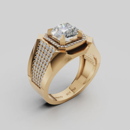 The Vanguard Solitaire Ring