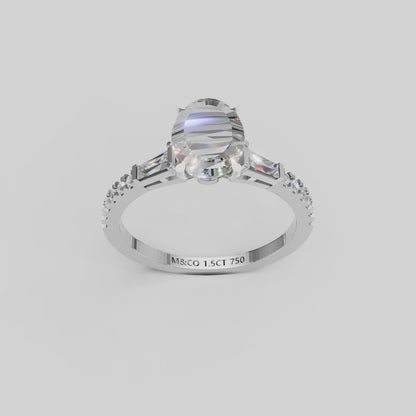 The Seraphina Oval Ring