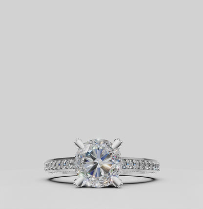 The Celestia Solitaire Ring