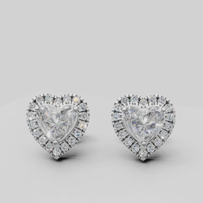 Anting Tusuk Hati Cermin Menari