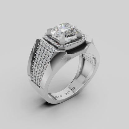 The Vanguard Solitaire Ring