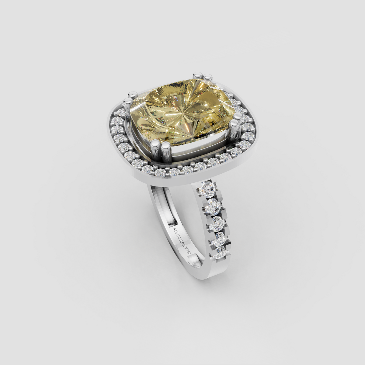 The Aurelia Halo Ring