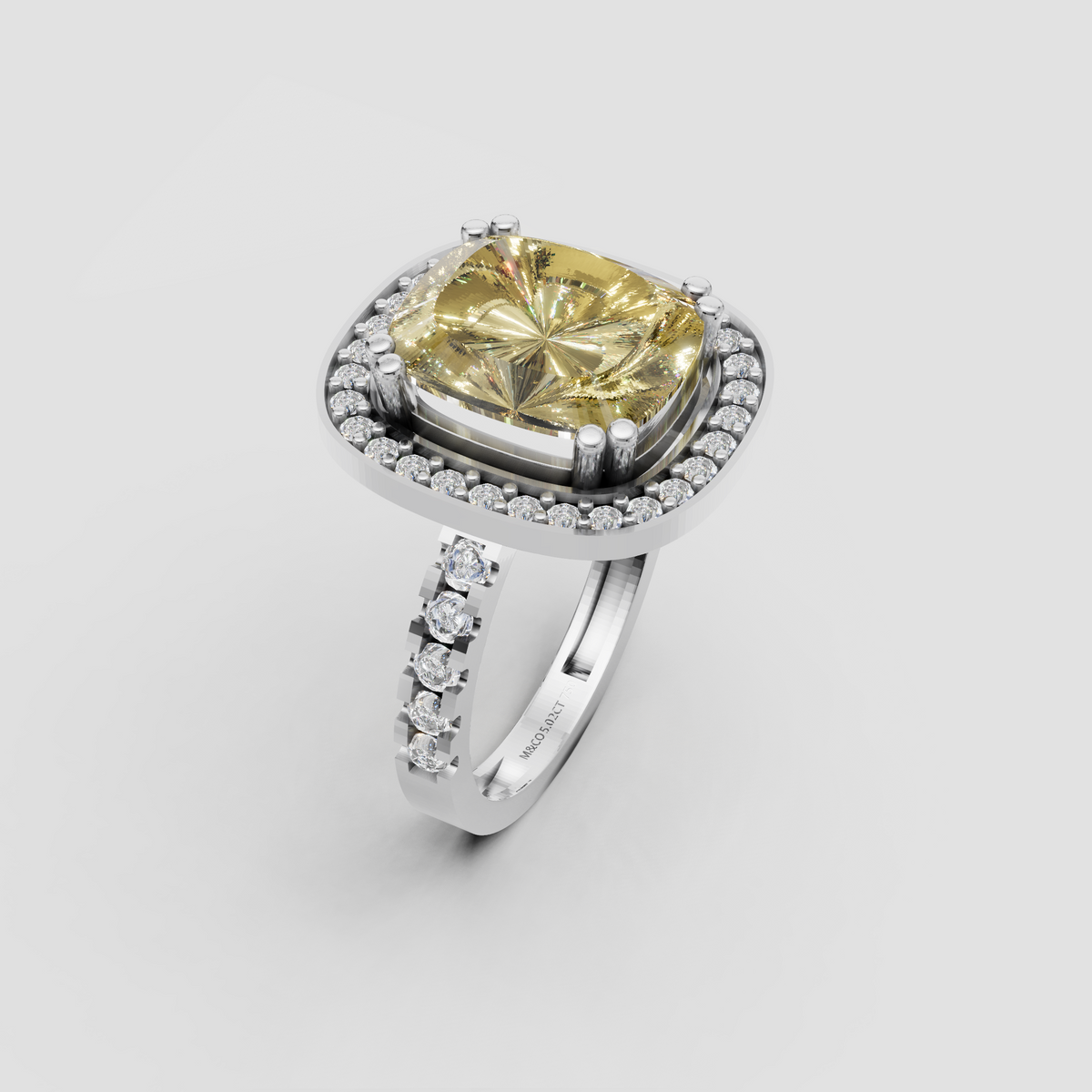 The Aurelia Halo Ring