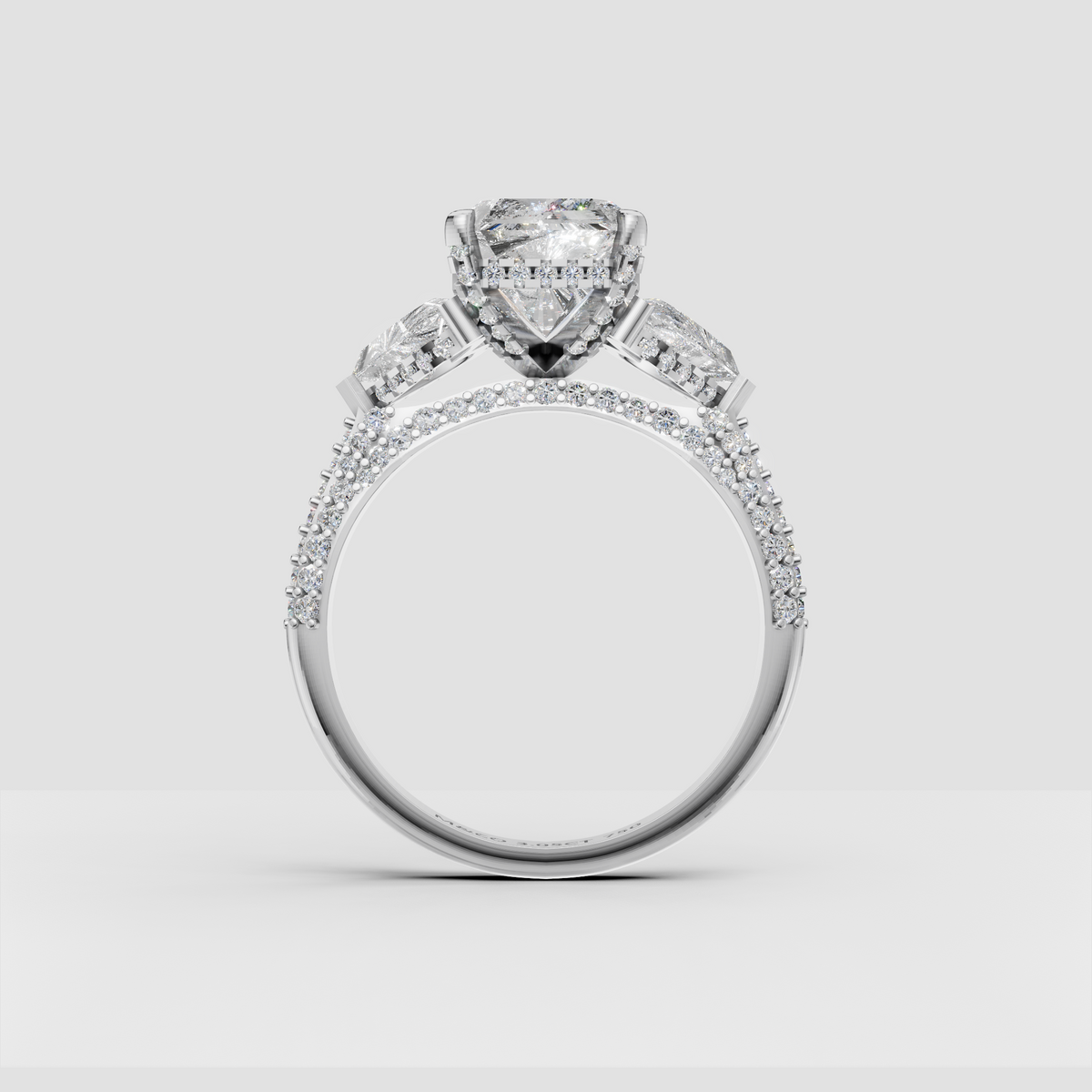 The Radiant Trinity Ring