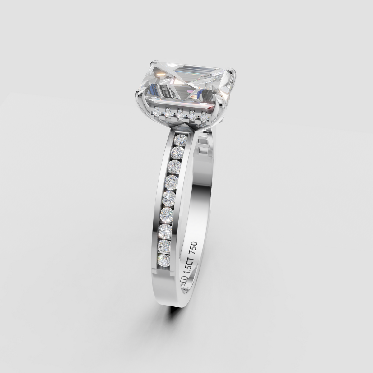 The Pristine Luminary Ring