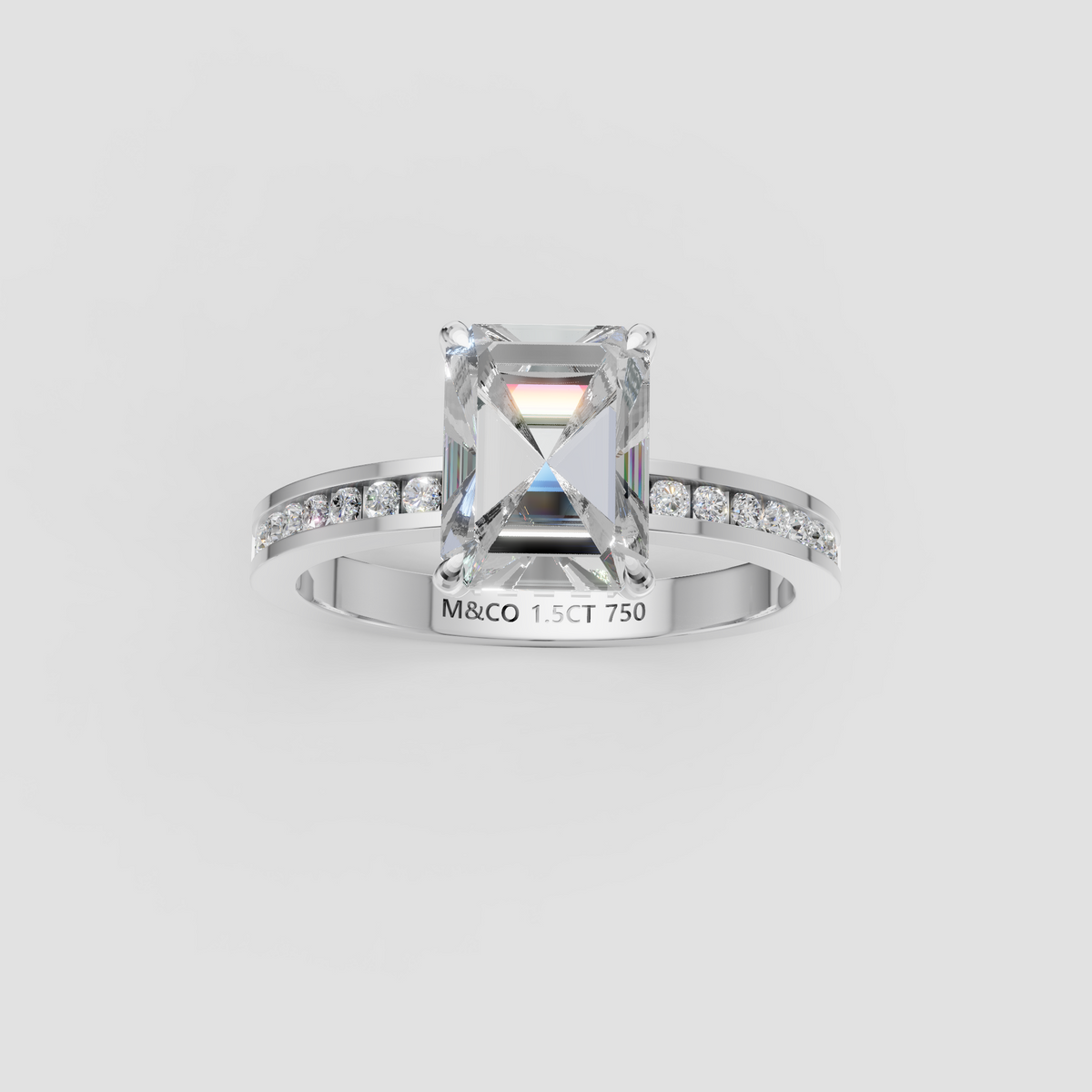 The Pristine Luminary Ring