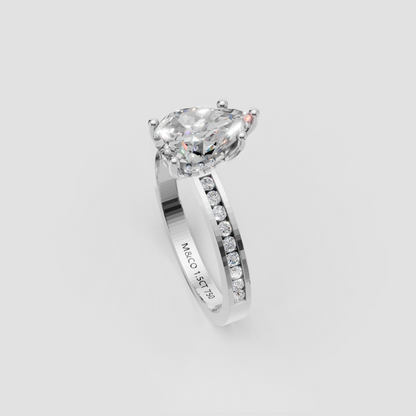 The Ethereal Drop Ring
