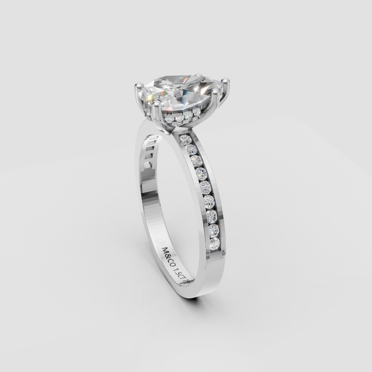 The Ethereal Drop Ring