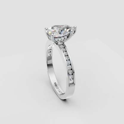 The Ethereal Drop Ring