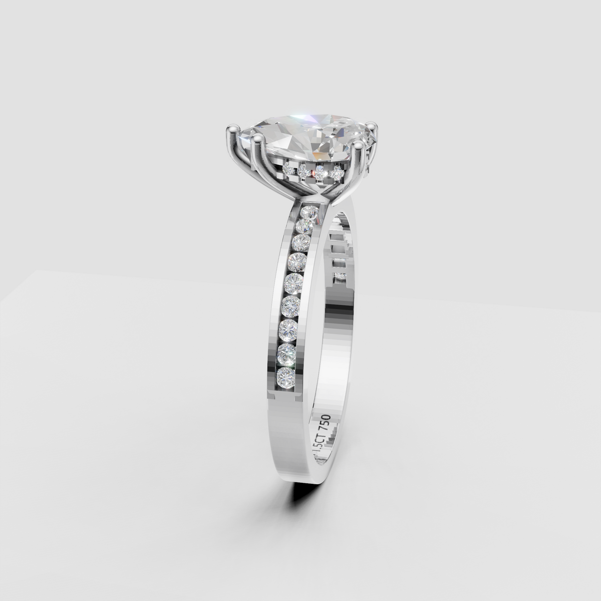 The Ethereal Drop Ring