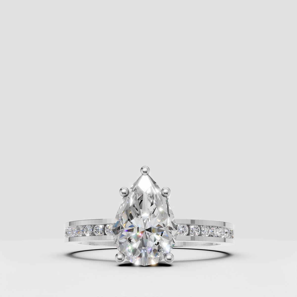 The Ethereal Drop Ring