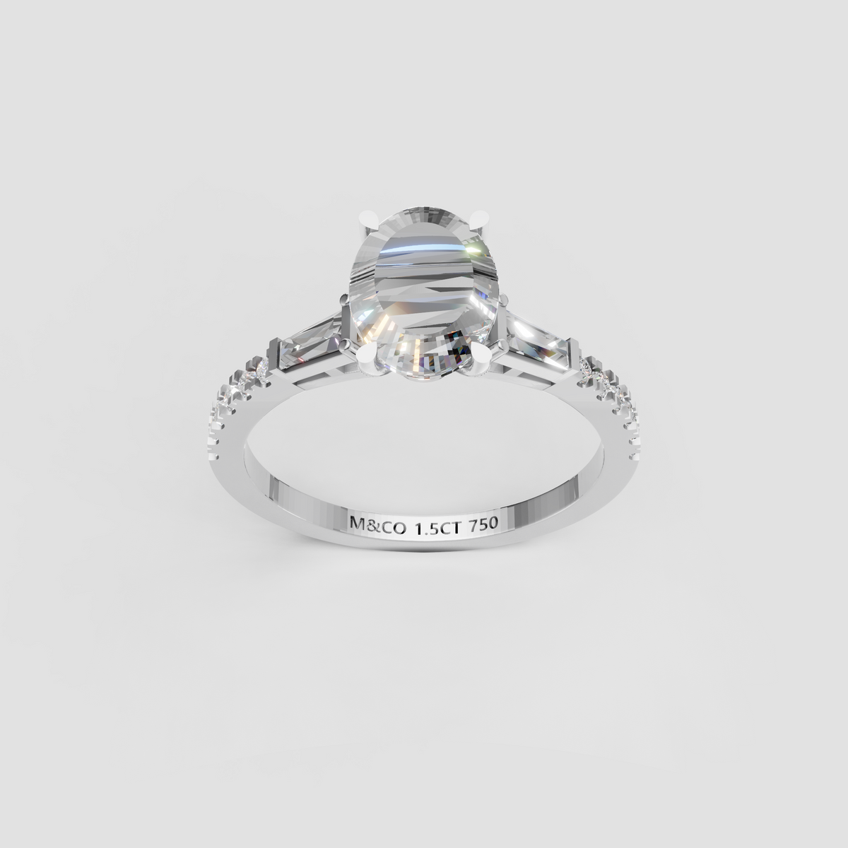 The Seraphina Oval Ring