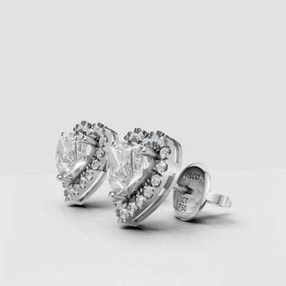Anting Tusuk Hati Cermin Menari
