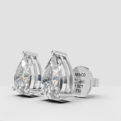 Anting Tusuk Hati Cermin Menari