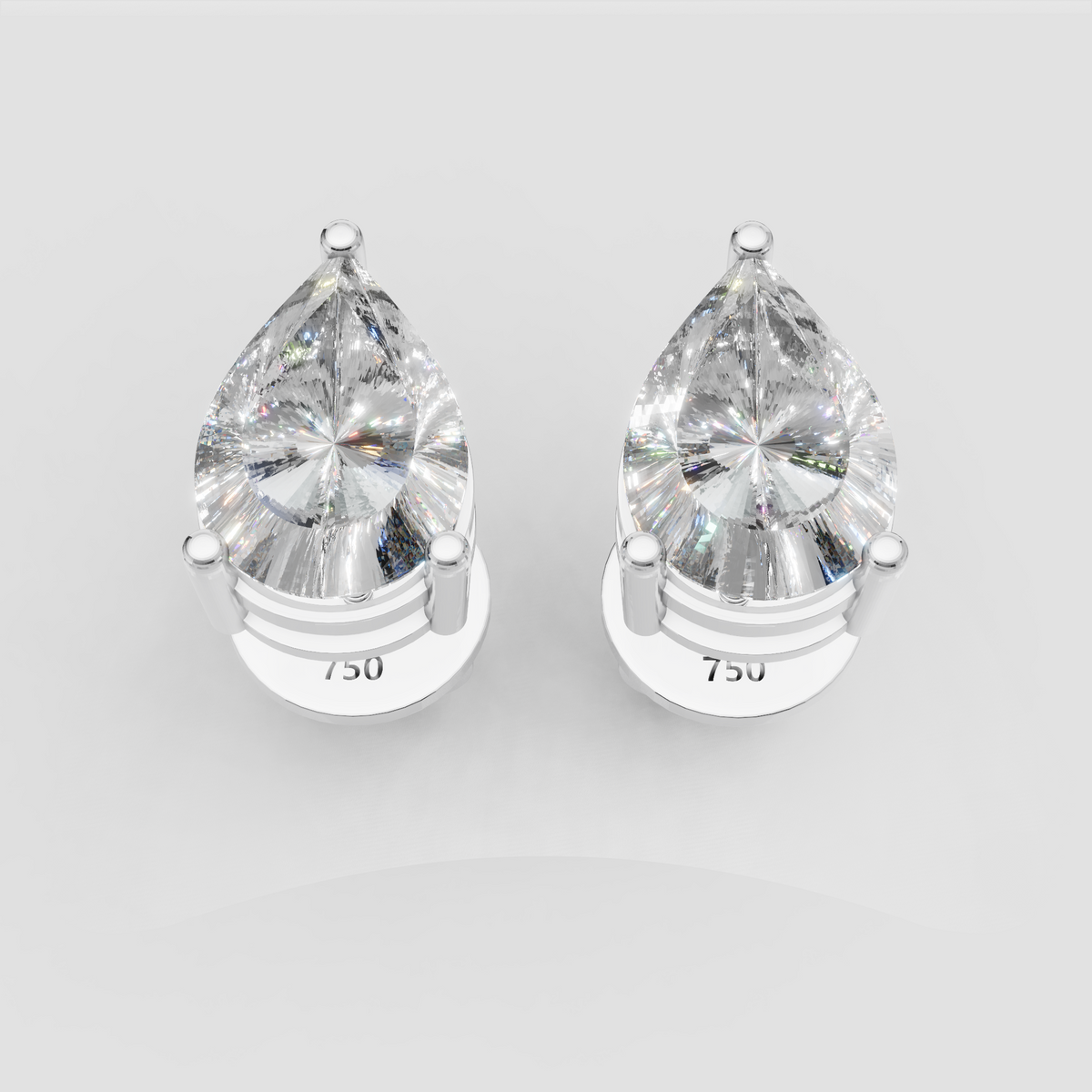 Anting Tusuk Hati Cermin Menari
