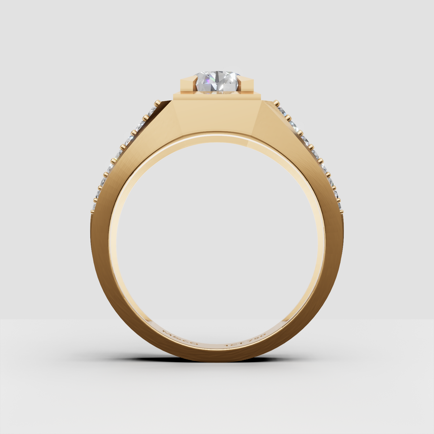 Anting Tusuk Mirror Heart Dancing (Salinan)