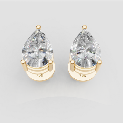 Anting Tusuk Hati Cermin Menari