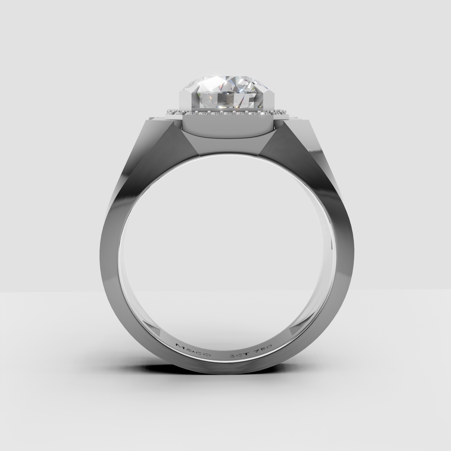 The Vanguard Solitaire Ring