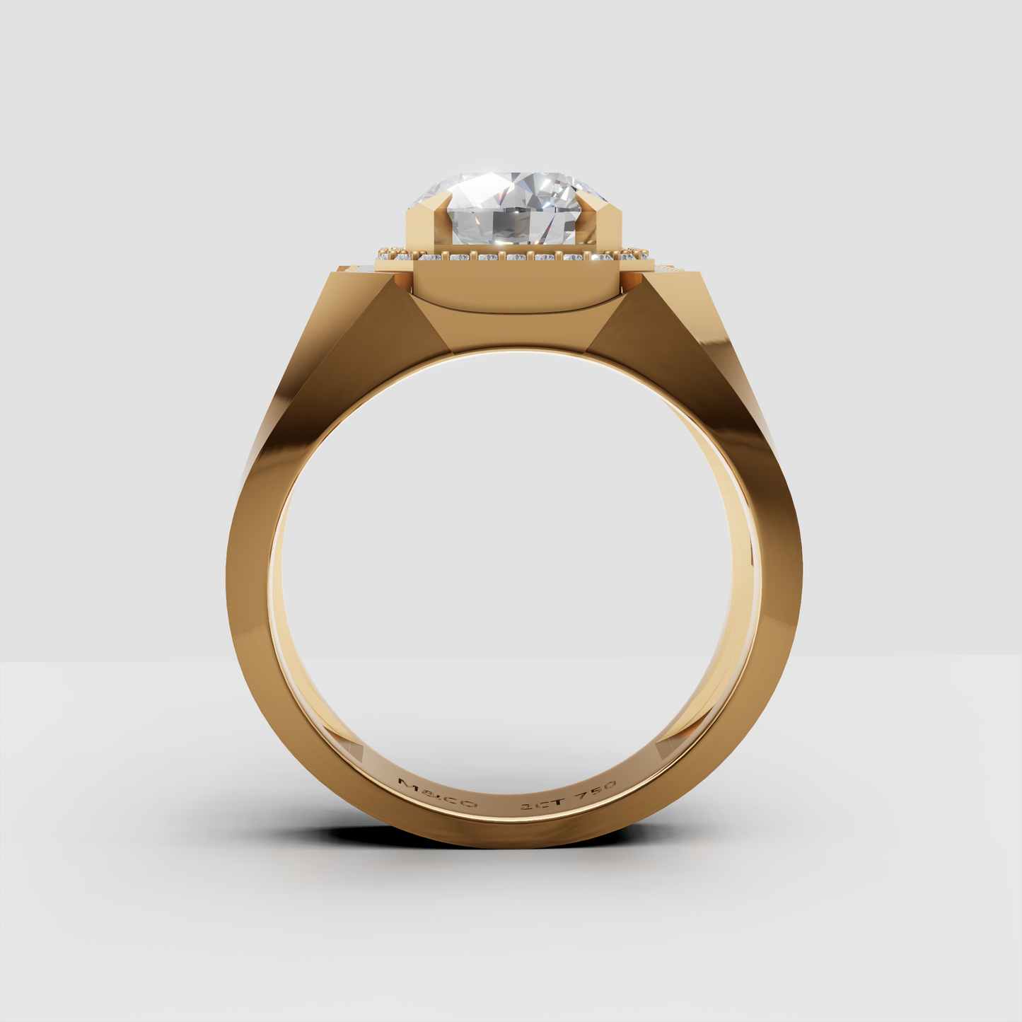 The Vanguard Solitaire Ring