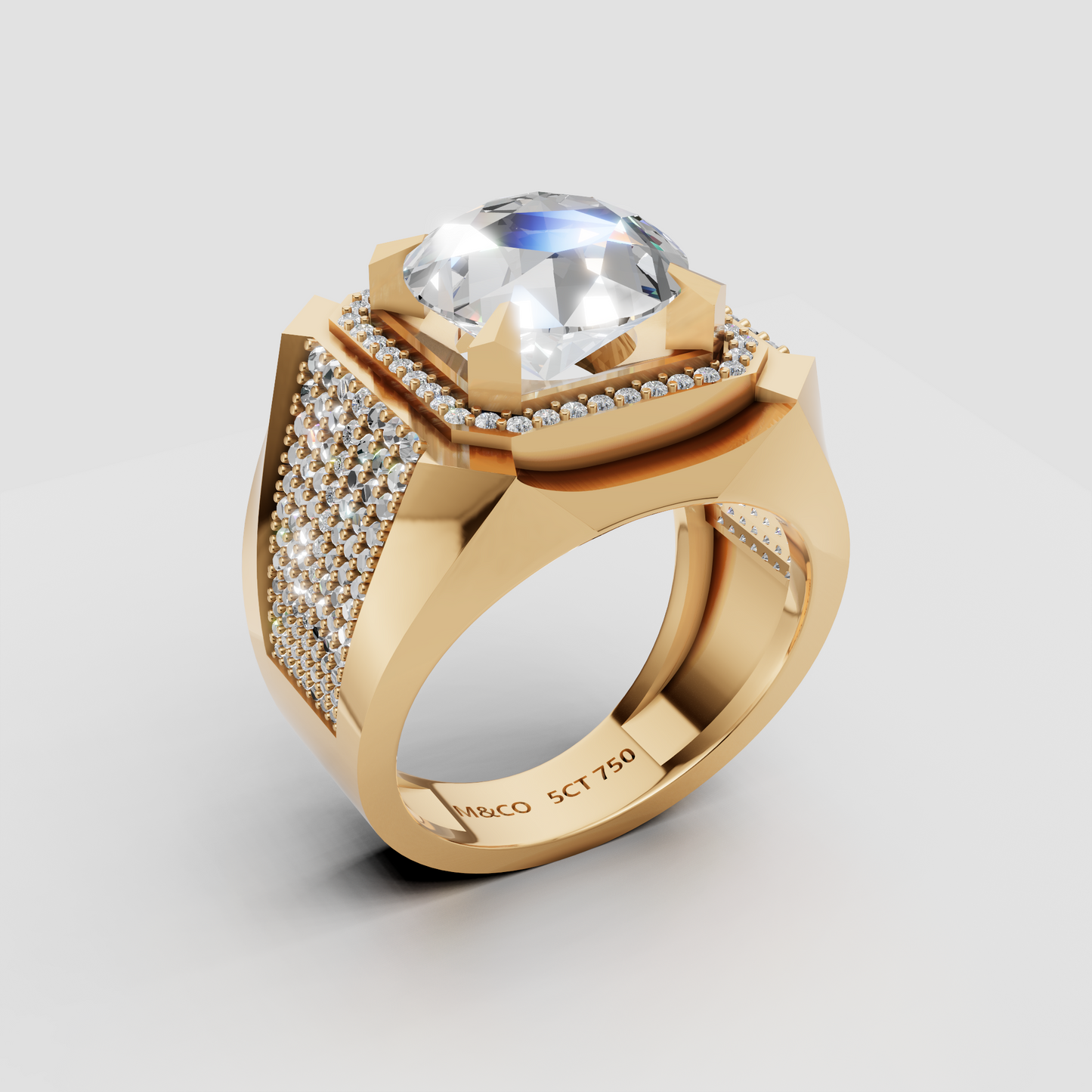 The Vanguard Solitaire Ring