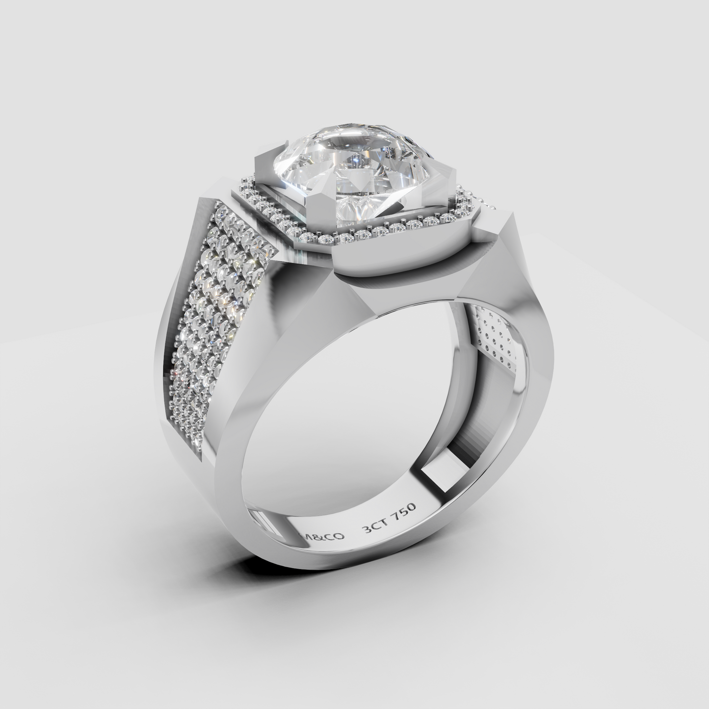 The Vanguard Solitaire Ring