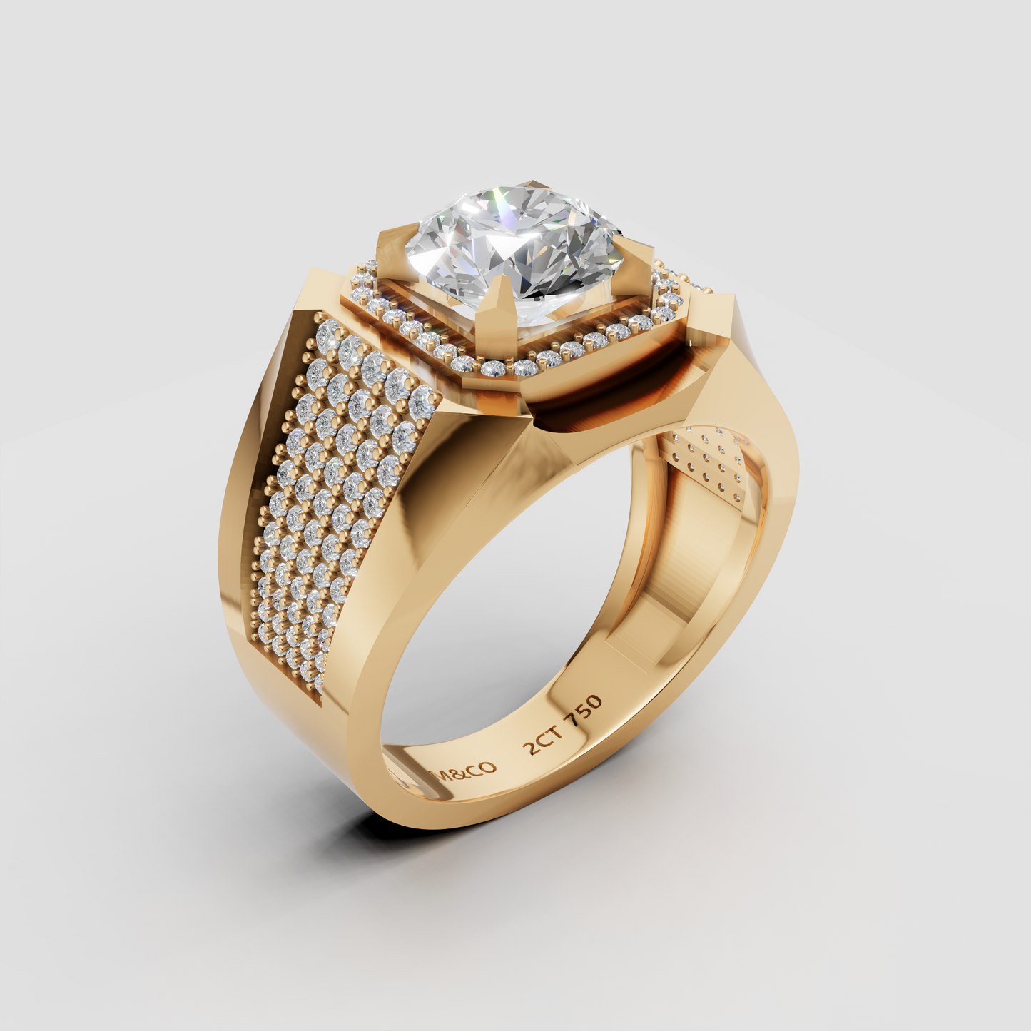 The Vanguard Solitaire Ring