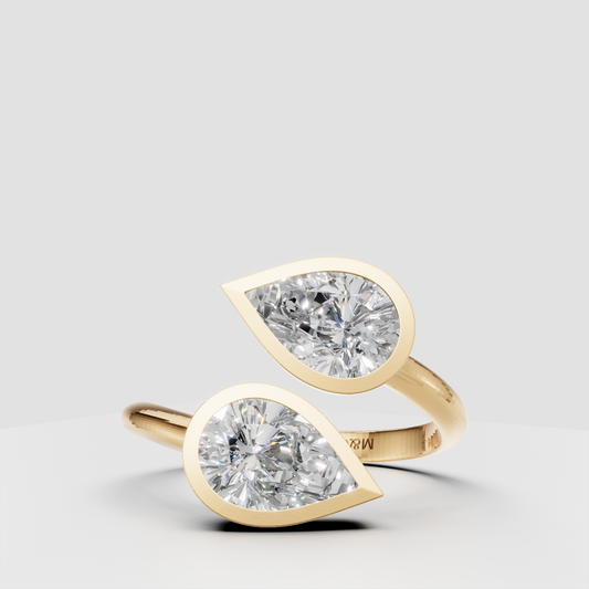 Anting Tusuk Mirror Heart Dancing (Salinan)