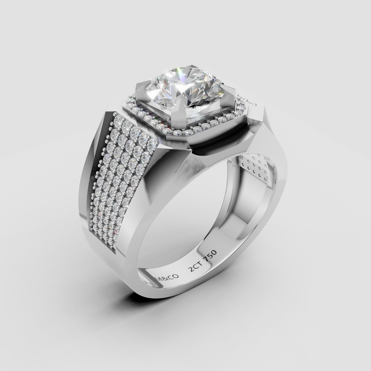 The Vanguard Solitaire Ring