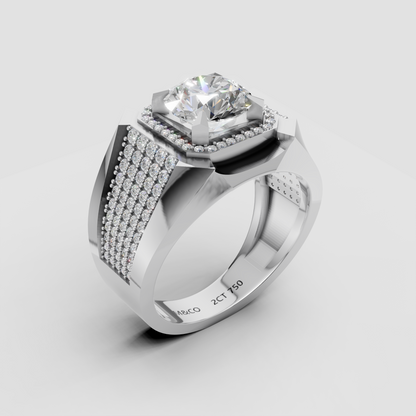 The Vanguard Solitaire Ring